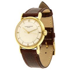 Vacheron Constantin Yellow Gold manual Wristwatch, 1940s