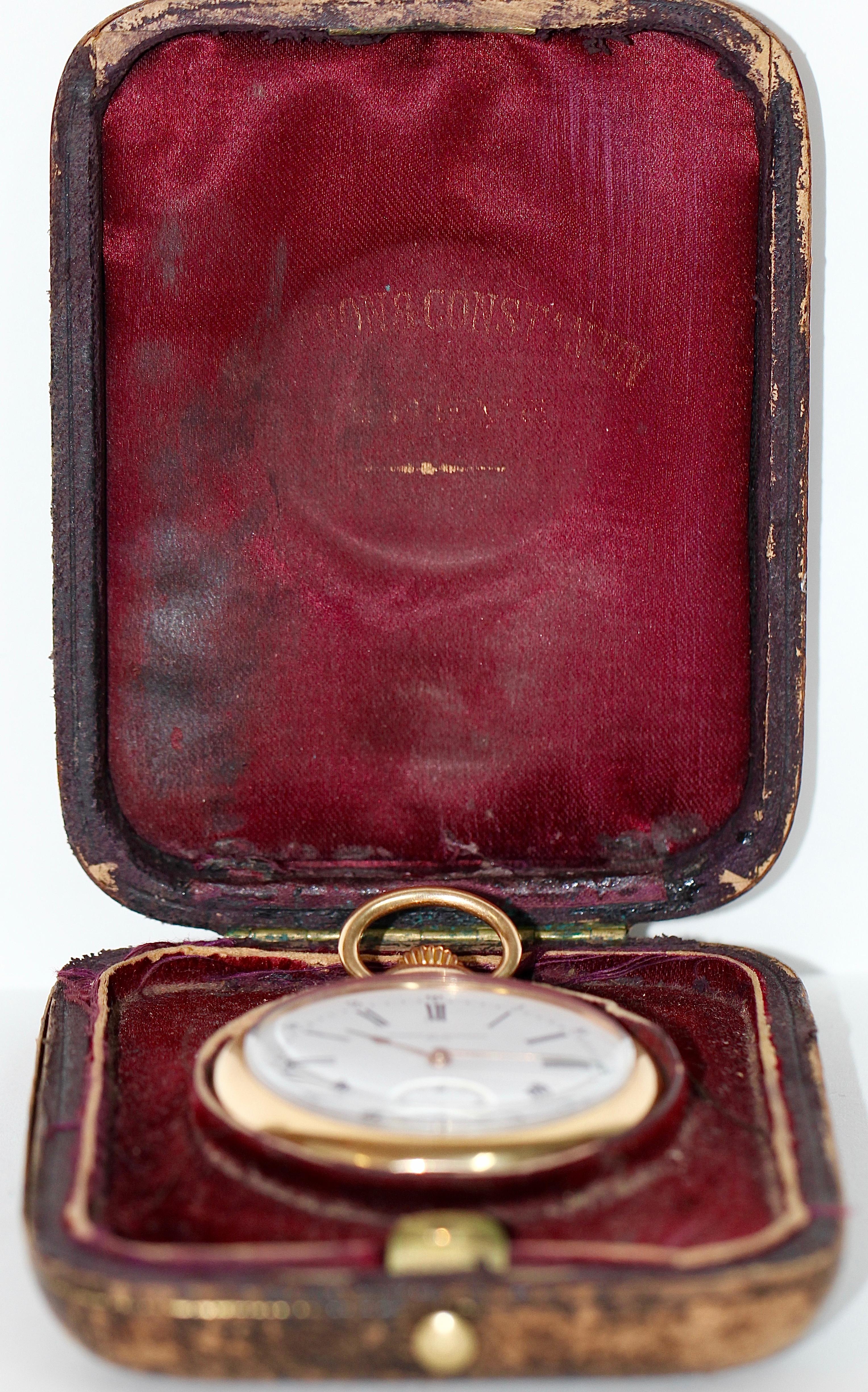 Vacheron Constantin Yellow Gold Pocket Watch   For Sale 3