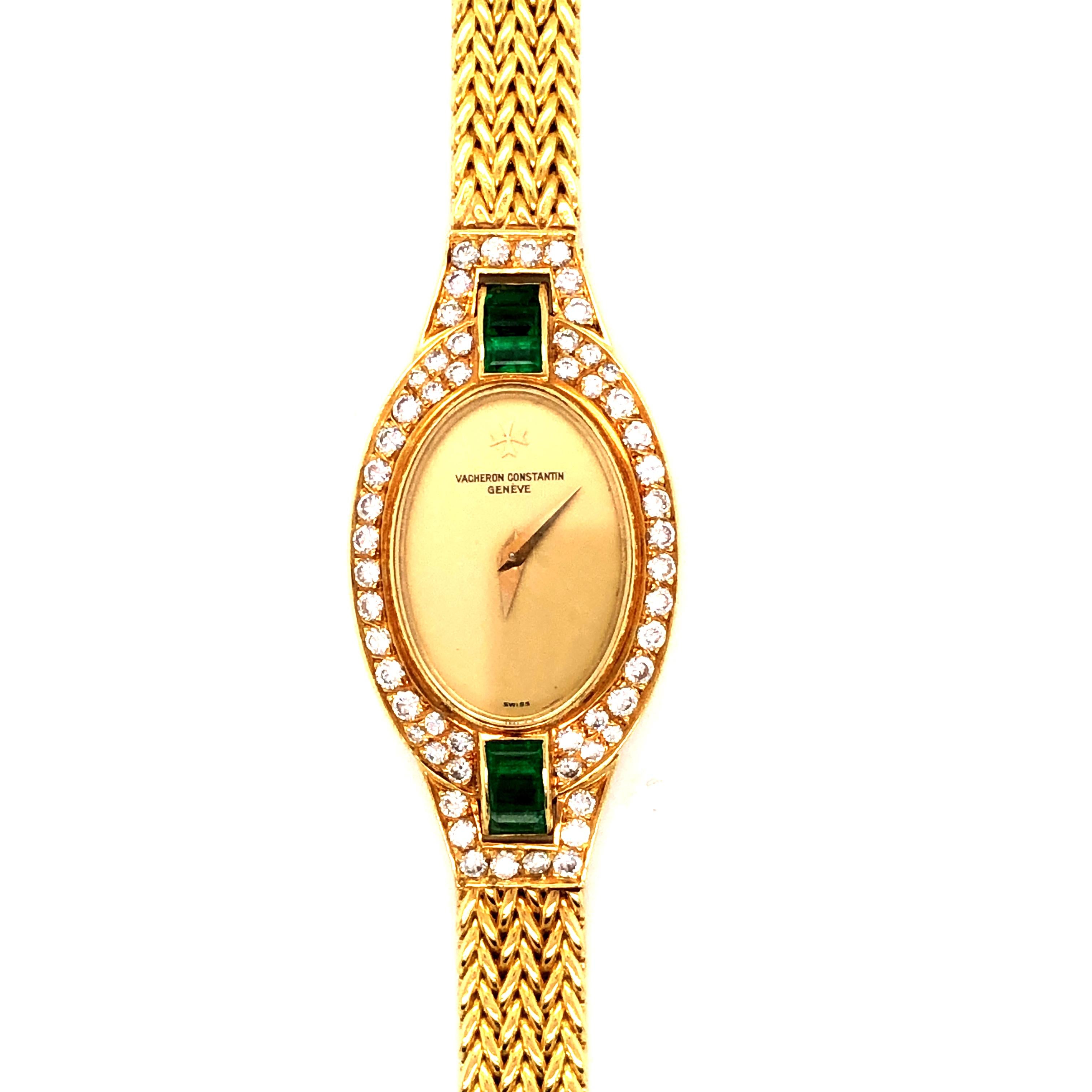 full emerald watch