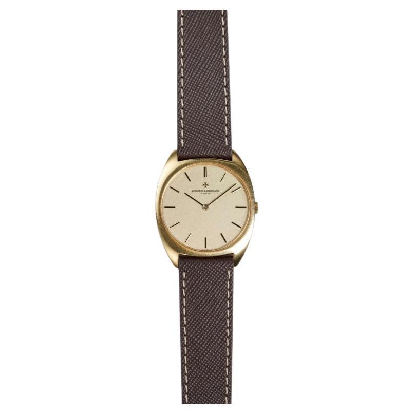 Vacheron ConstantinWatch in 18K Yellow Gold, 1970s For Sale