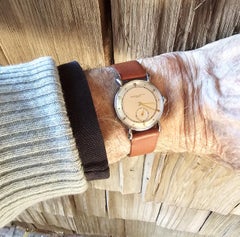 Vacheron Constatin 5387A, Stainless Steel Tear drop Lugs-Unisex Circa 1940's