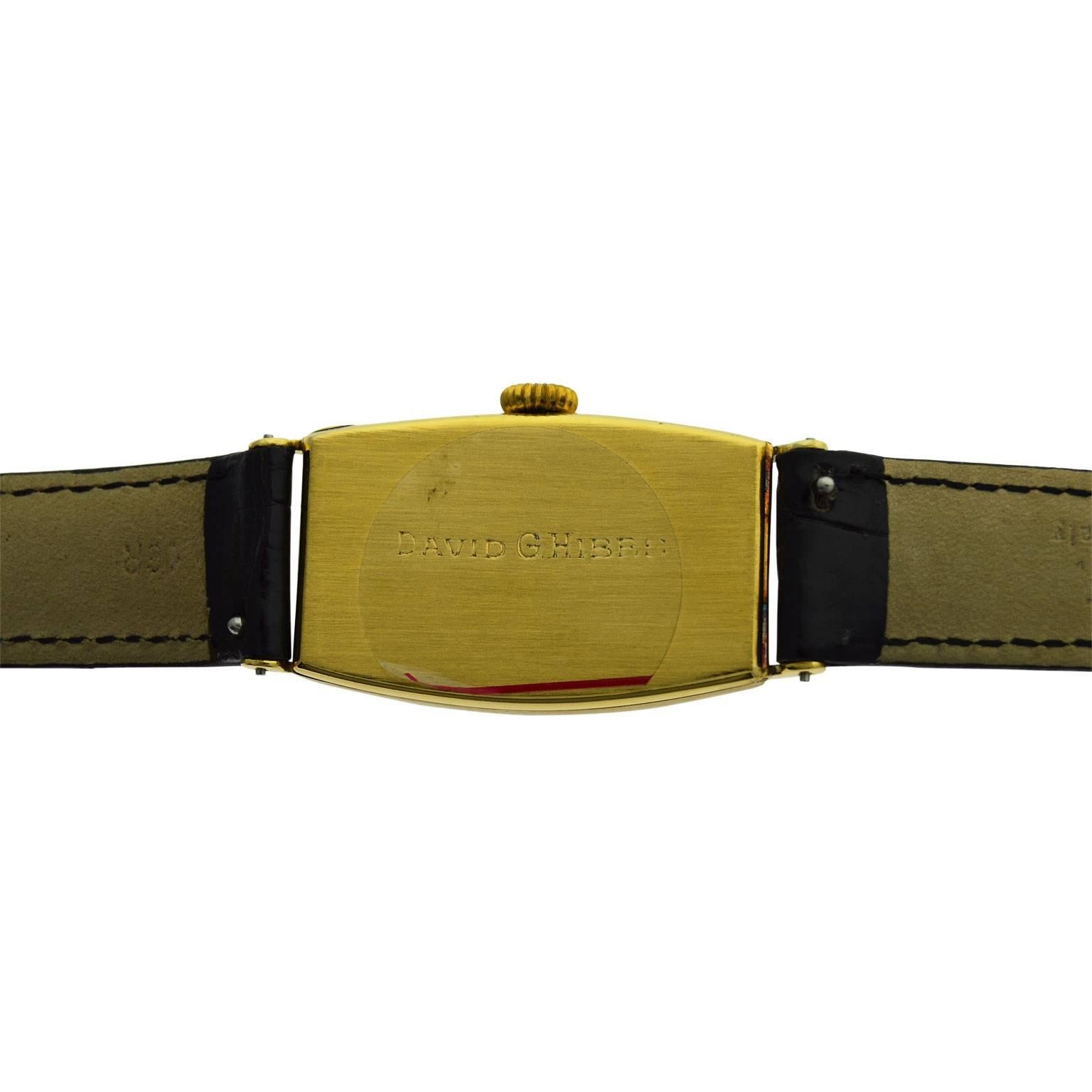 Vacheron Constantin for J.E.Caldwell Yellow Gold Manual Wristwatch, circa 1920s 4