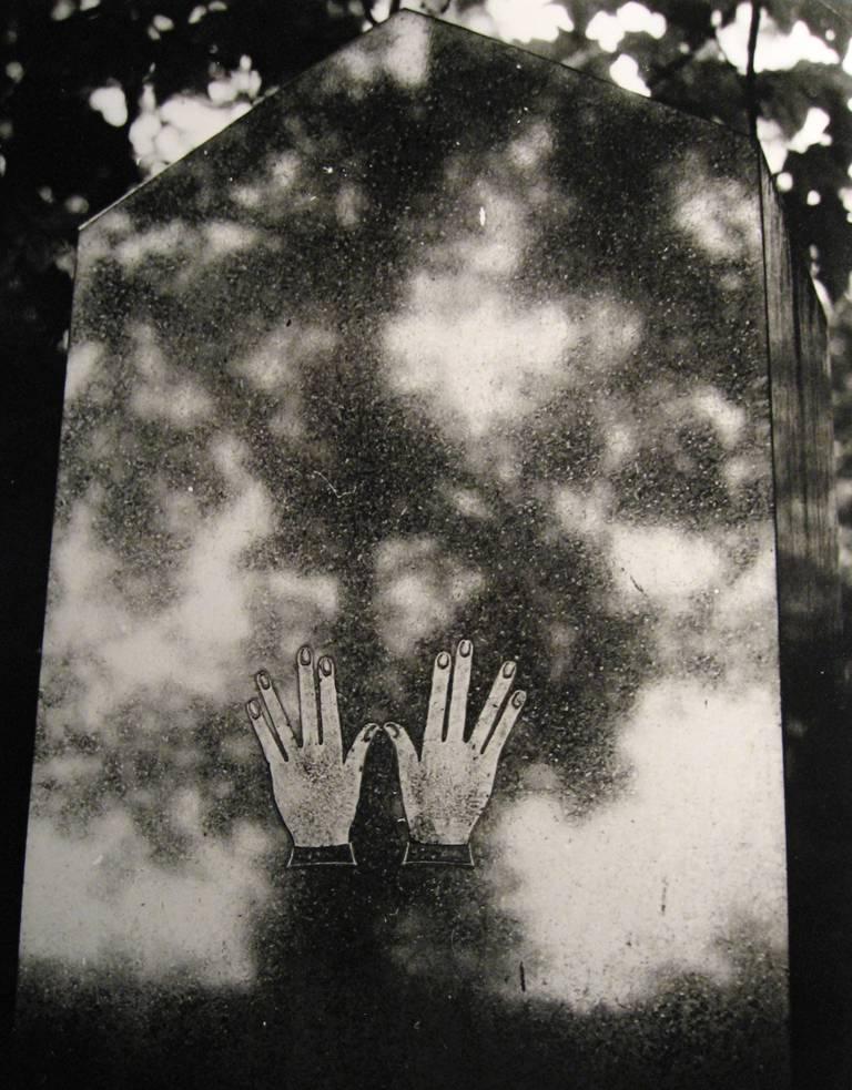 Vaclav Chochola Black and White Photograph - Jewish Cemetery, Prague