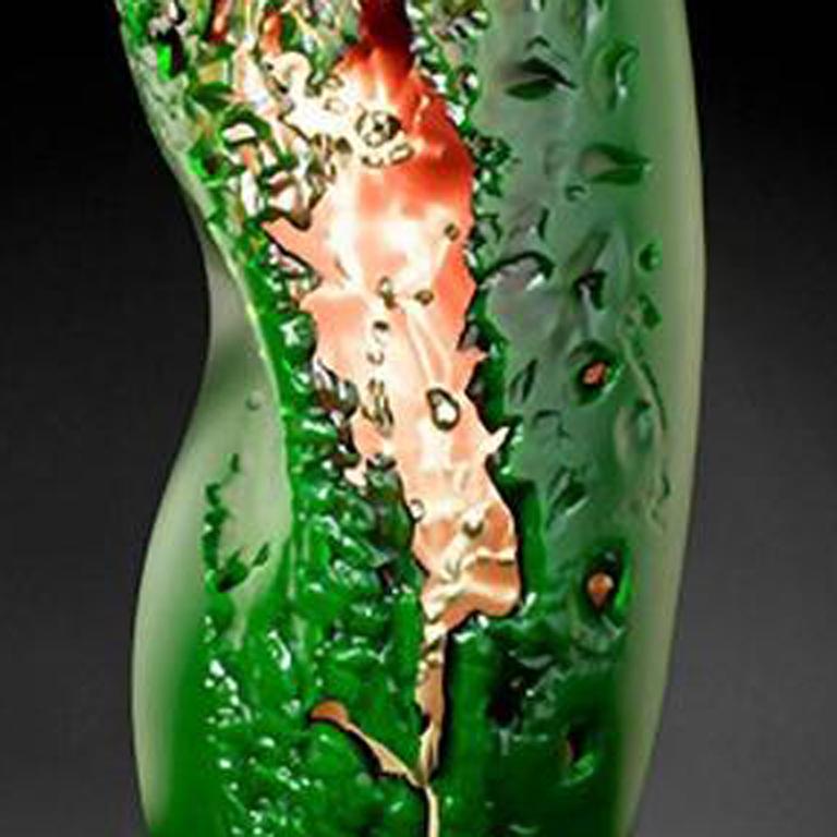 „Element 1“ von Vaclav Rezac, mundgeblasene Glasskulptur im Angebot 2