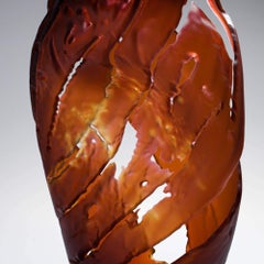 "Elemento 11"  Scultura in vetro soffiato