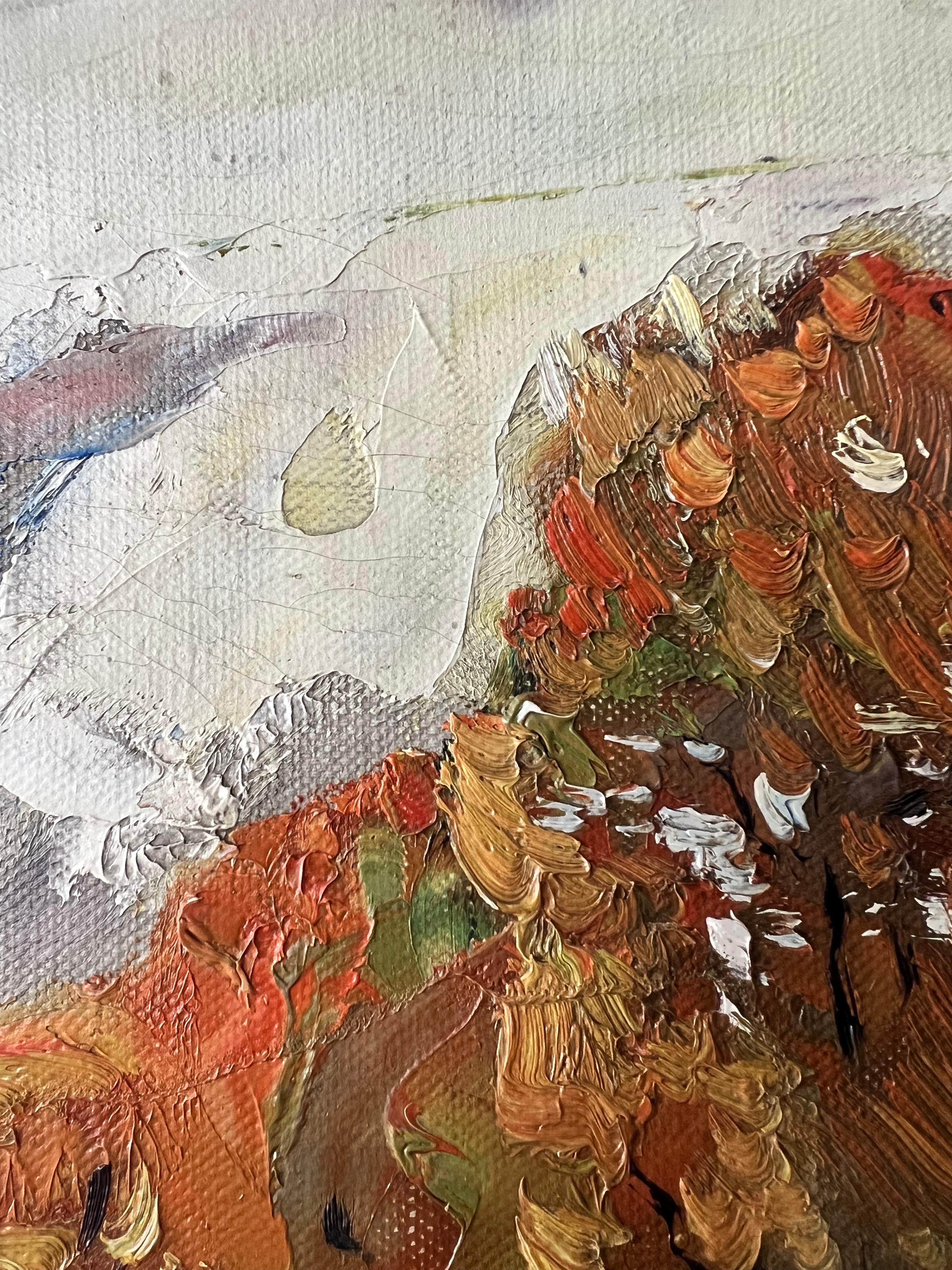 Pintura al óleo Paisaje otoñal de Vaclav Vytlacil 7