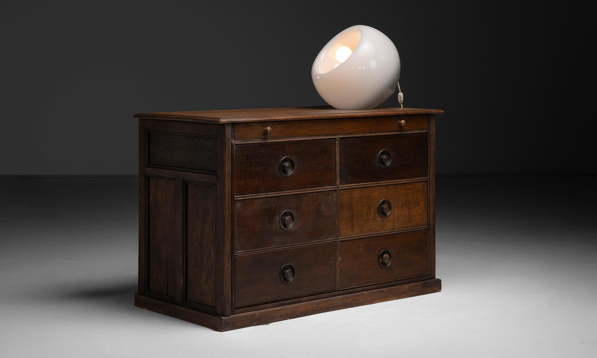 Vacuna Table Lamp by Eleonore Peduzzi Riva, Italy circa 1960 For Sale 3