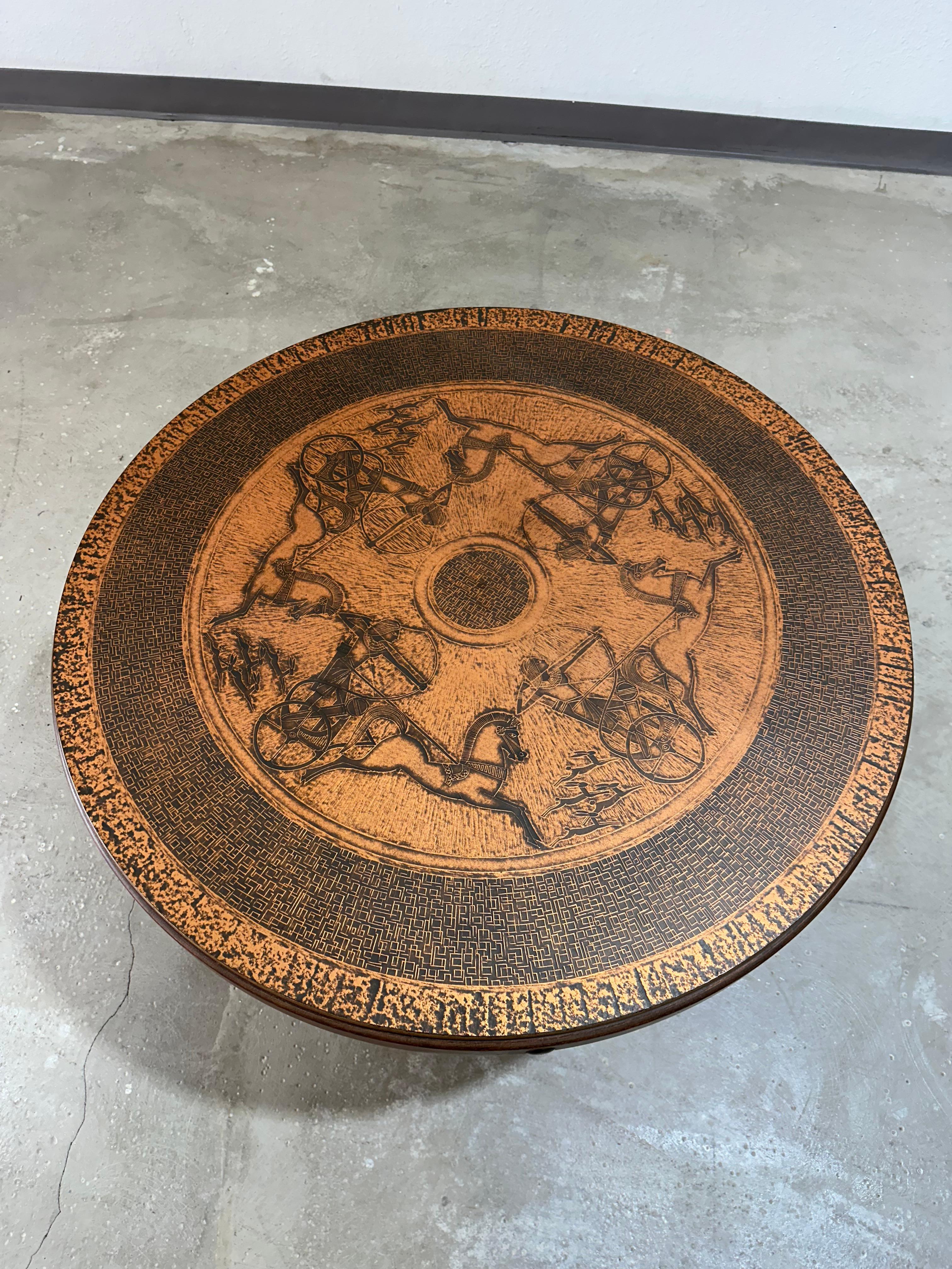 Vad Trevarefabrikk Norvège table basse du milieu du siècle dernier Bon état - En vente à Lutz, FL