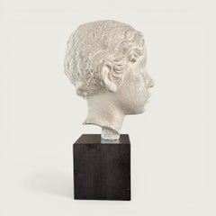 Vadim Androusov Cabeza de niño Firmada y fechada en 1947