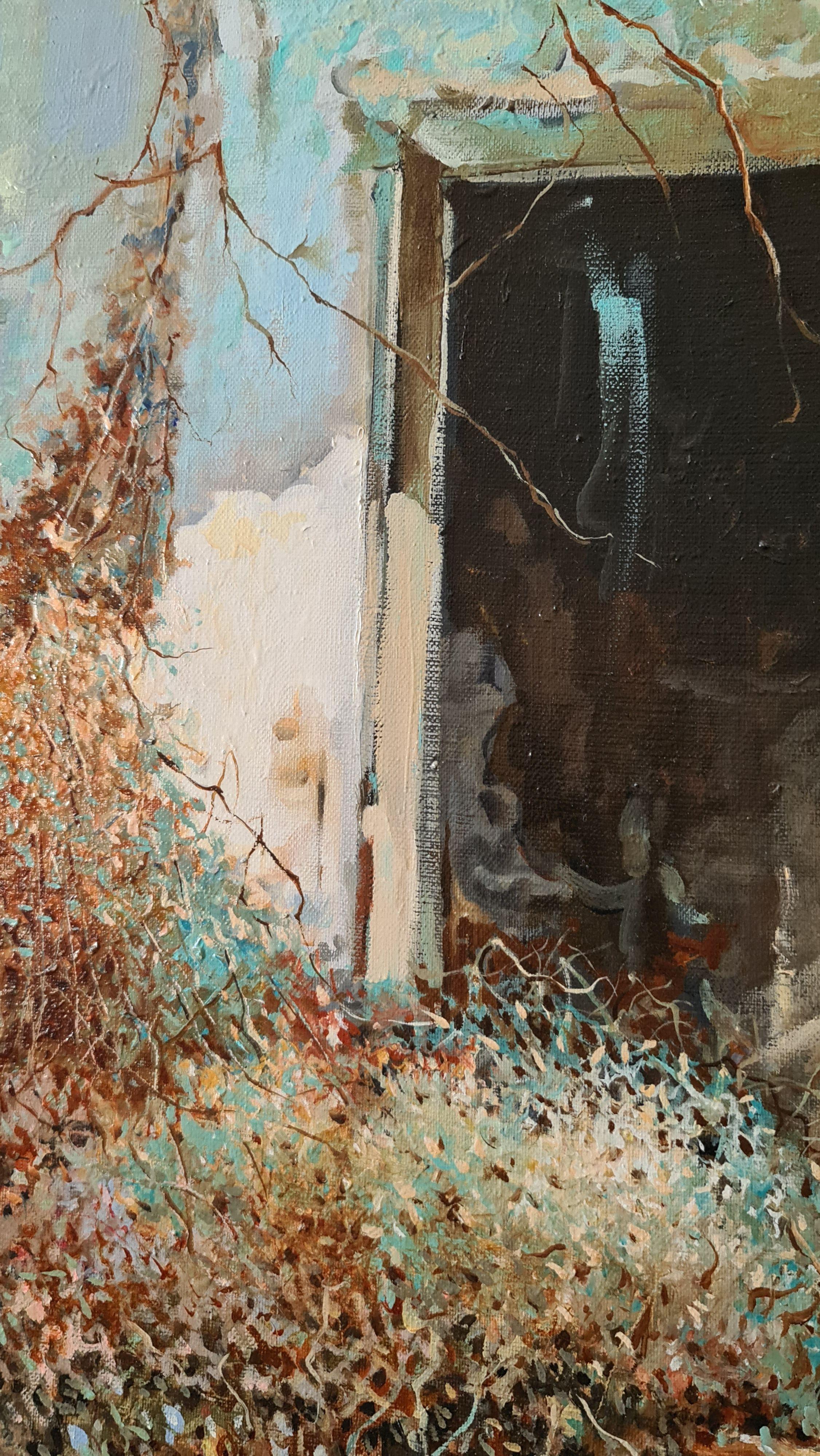 Balkon. 2015. Öl auf Leinwand, 90X70 cm, Öl (Zeitgenössisch), Painting, von Vadim Kovalev