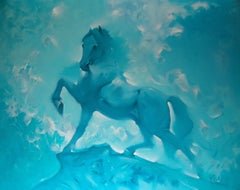 Lunas horse. Oil on canvas, 73X93 cm
