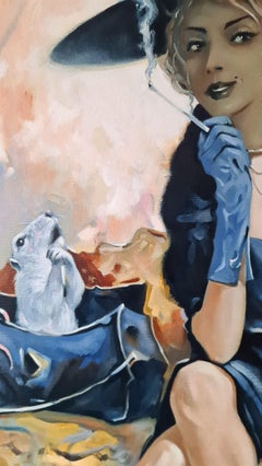 Madame. Oil on canvas, 100x80 cm