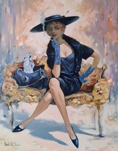 Madame. Oil on canvas, 100x80 cm