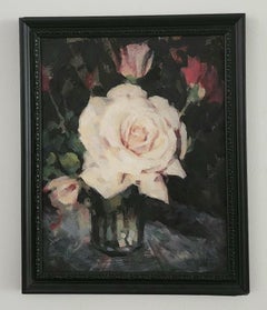 Bouquet of Roses, Oil Painting, Impressionism, LA Academy of Figurative Art