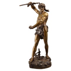 Vae Victis, bronze, Gauquié, Henri Désiré (français, 1858-1927)