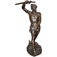 "Vae Victis", Large Bronze Sculpture by Henri Désiré Gauquié