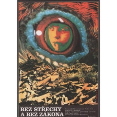 “Vagabond” 1987 Czech A3 Film Poster