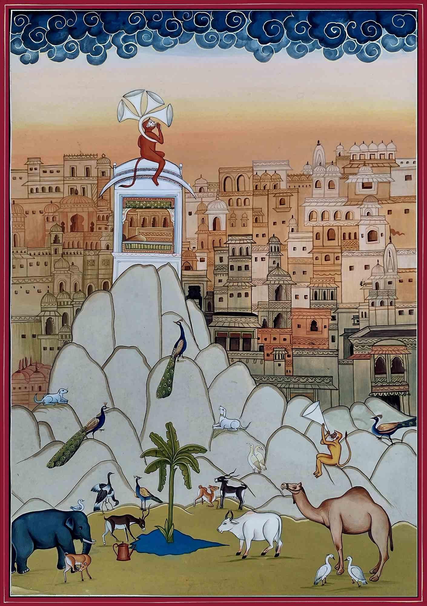 Orologio - Stampa di Vagaram Choudhary - 2024