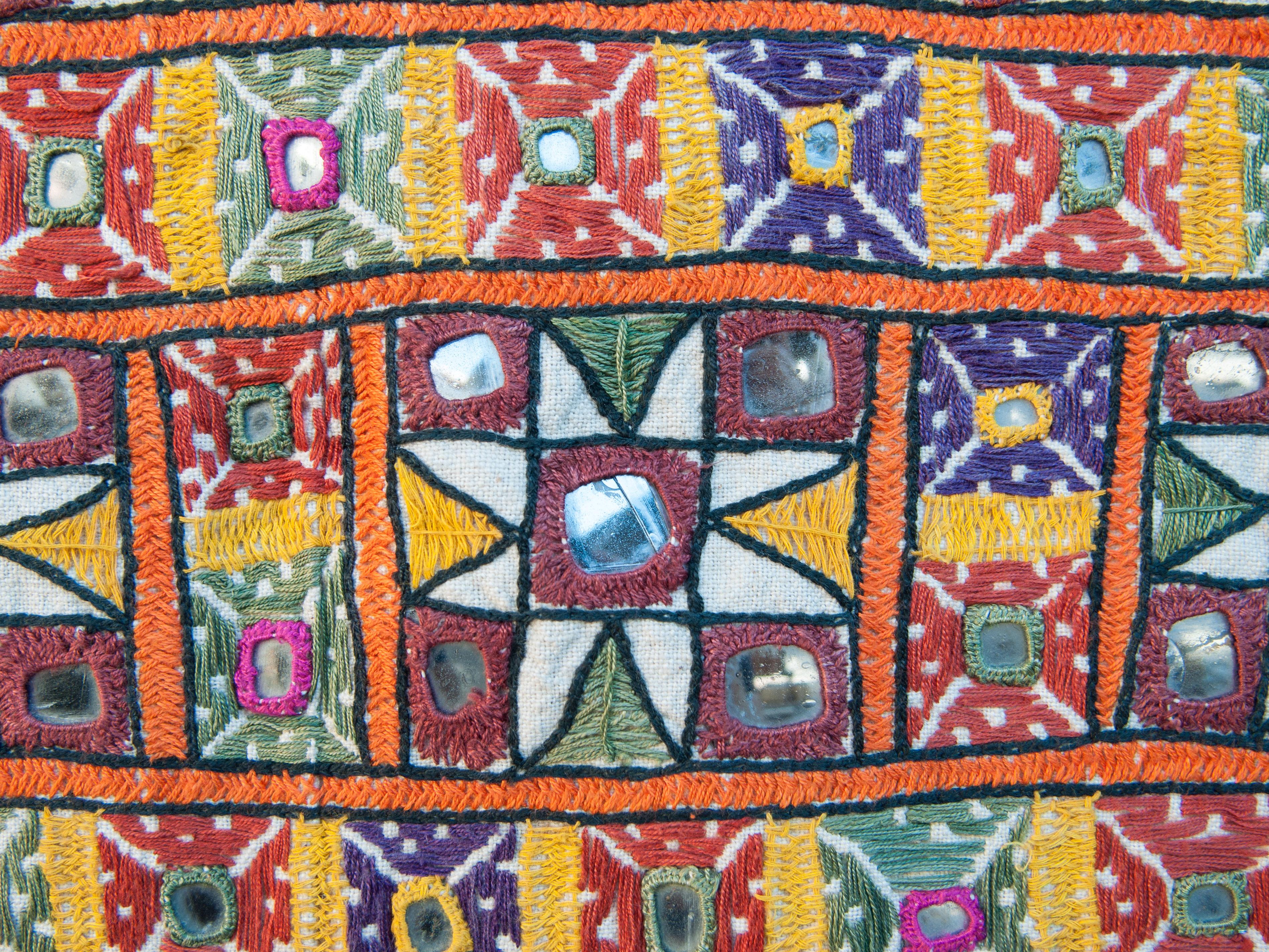 Vaghadia Rabari Dharaniyo Textile Hanging, Mid-20th Century 1
