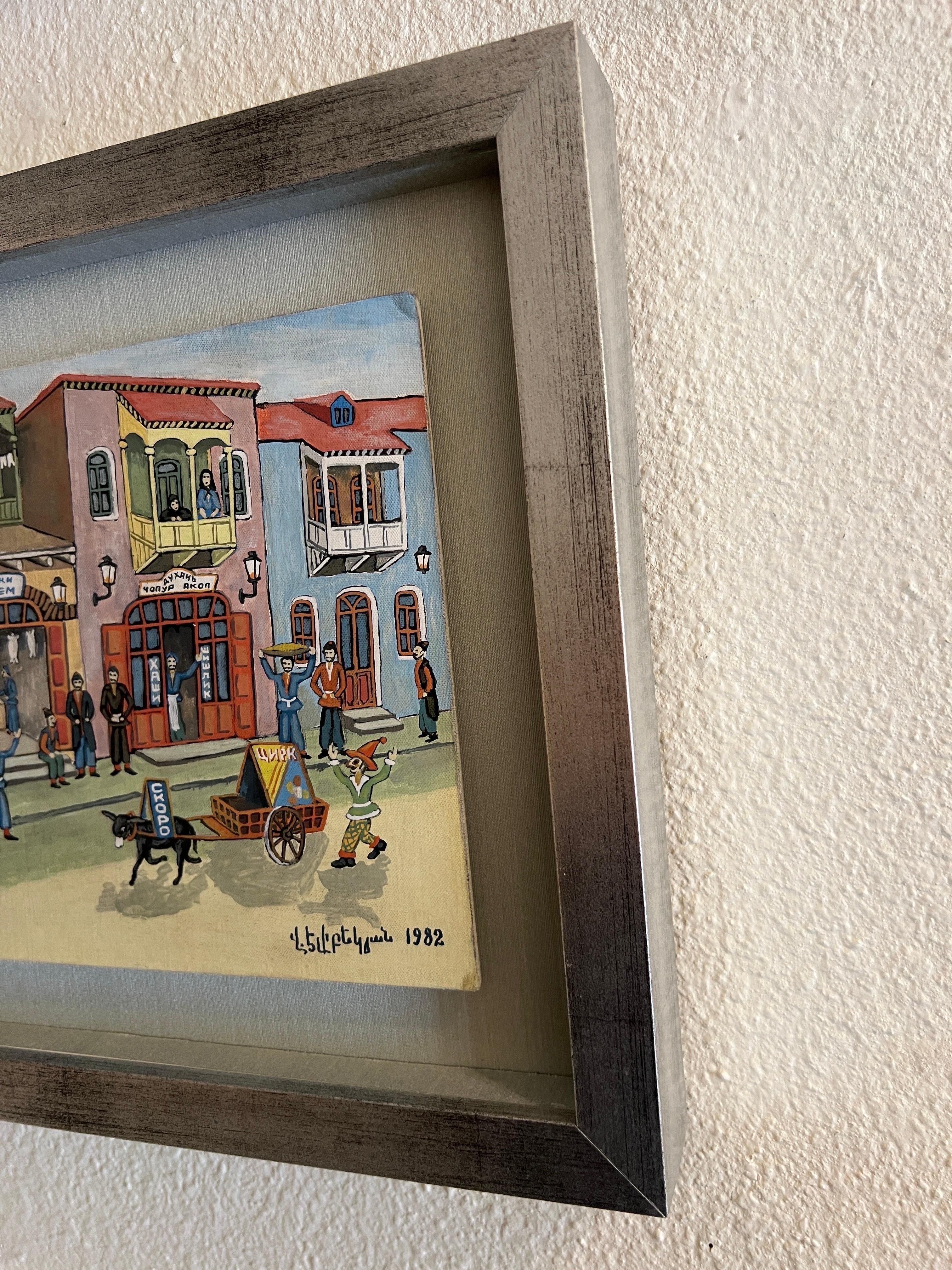 Tbilisi's Armenian Quarter, Vagharshak Elibekyan art of everyday life on Tbilisi For Sale 7
