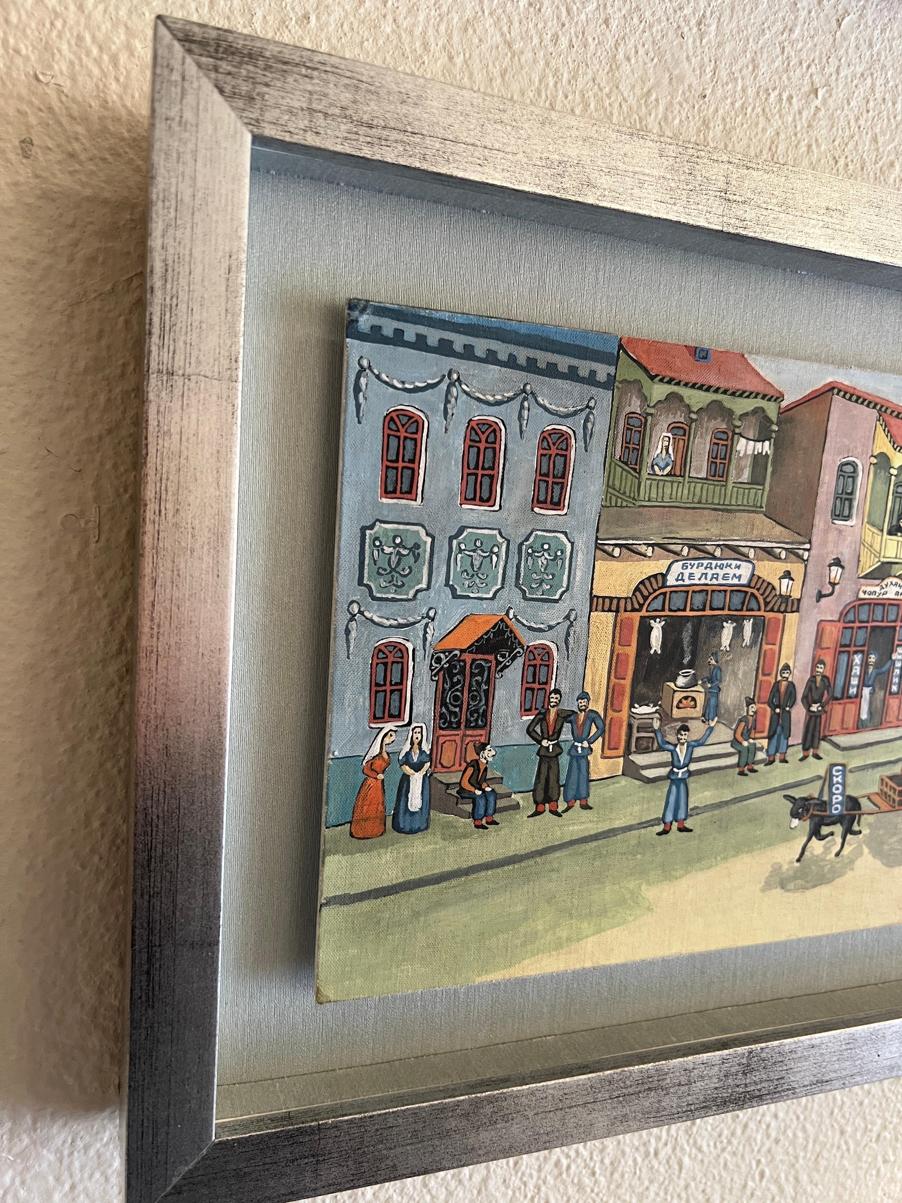 Tbilisi's Armenian Quarter, Vagharshak Elibekyan art of everyday life on Tbilisi For Sale 8