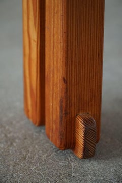 Vagn Fuglsang, Rectangular Coffee Table in Pitch Pine, Danish Modern, 1970s