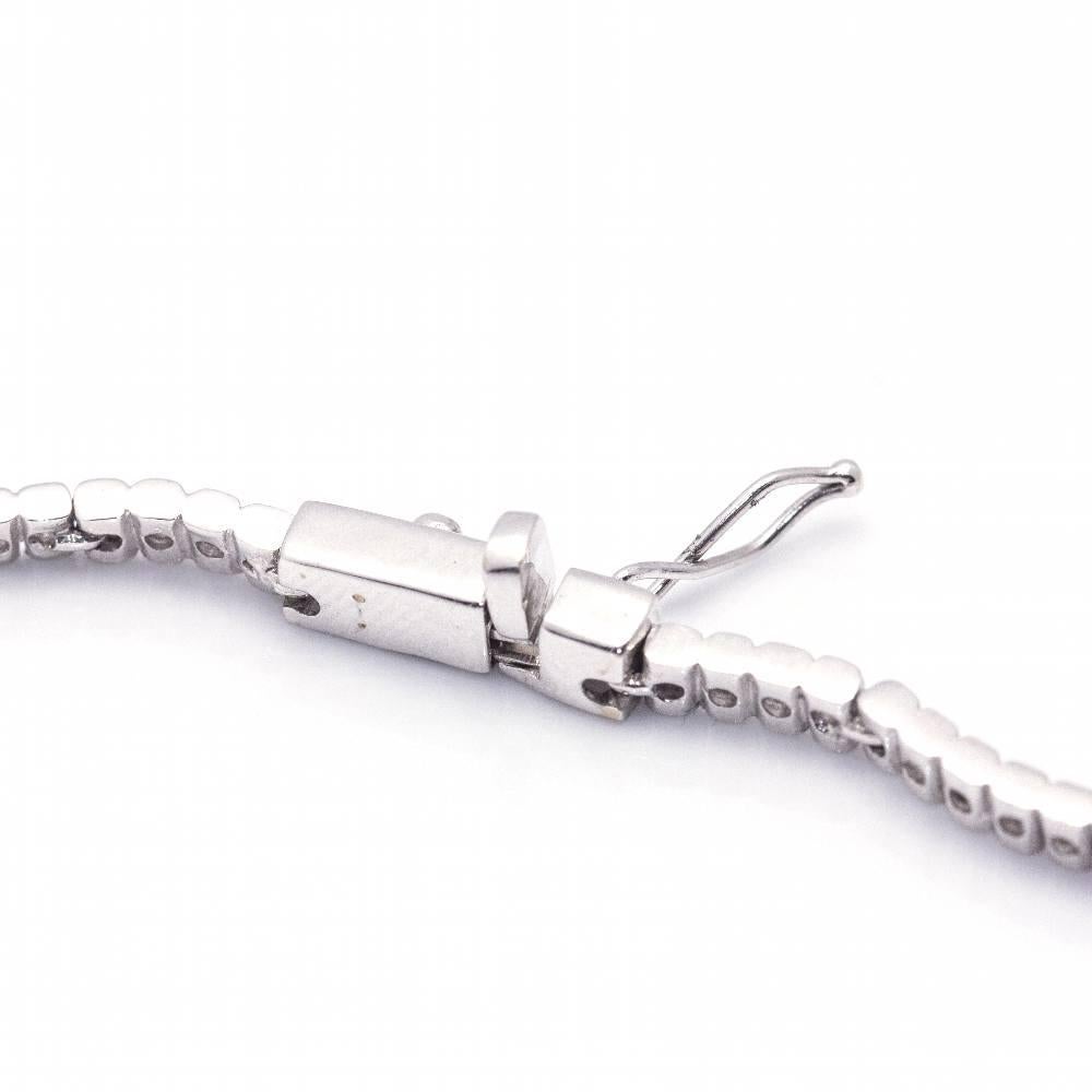 Collana VAGUES in oro bianco e diamanti In condizioni Nuovo in vendita a Barcelona, CT