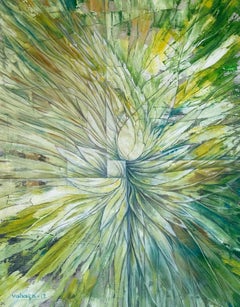 Spring, Abstract, Original oil Painting, Ready to Hang