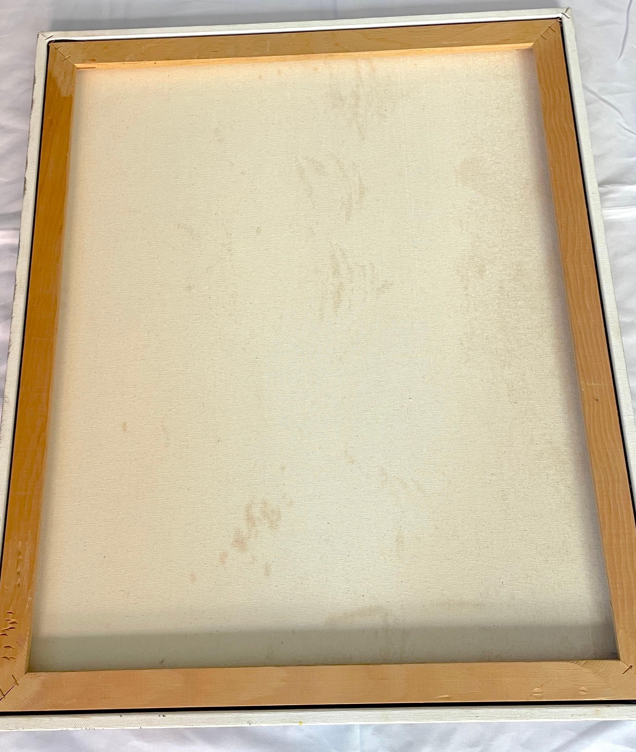 Stillleben mit Äpfeln, Abstrakt, Original-Ölgemälde, hängefertig – Painting von Vahagn Ghaltaghchyan