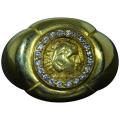 Vahe Naltchavan Ancient Gold Coin Ring in 18 Karat Yellow Gold and 22 Karat