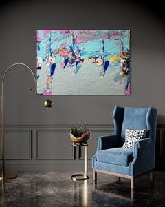 Abstracted Roots Modern Art, Original oil Painting, Ready to Hang