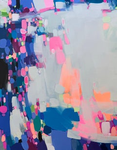 Adrift, Abstract Art Large Size Original oil Painting, Ready to Hang