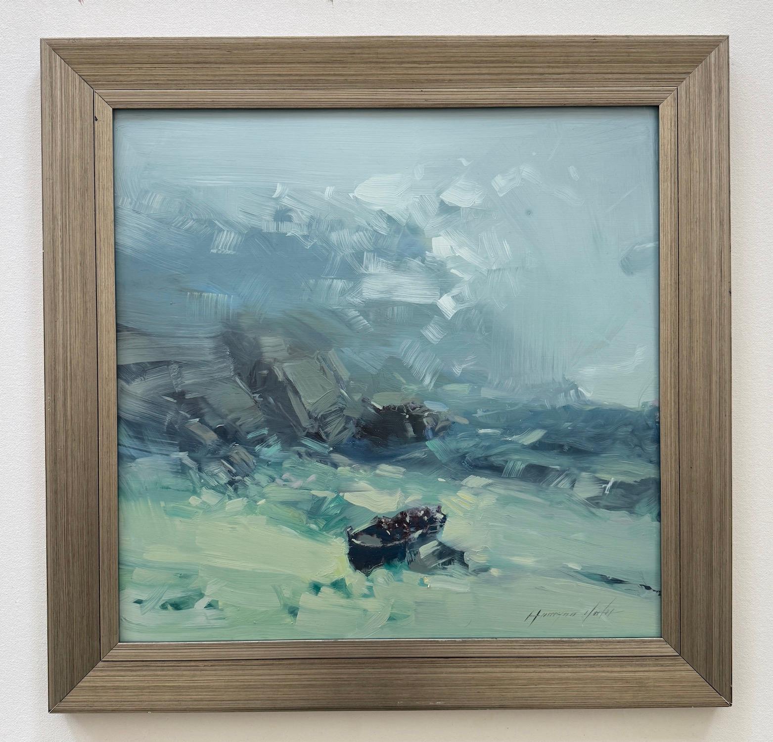 Après la tempête Impressionnisme Peinture à l'huile originale, prête à être accrochée - Painting de Vahe Yeremyan