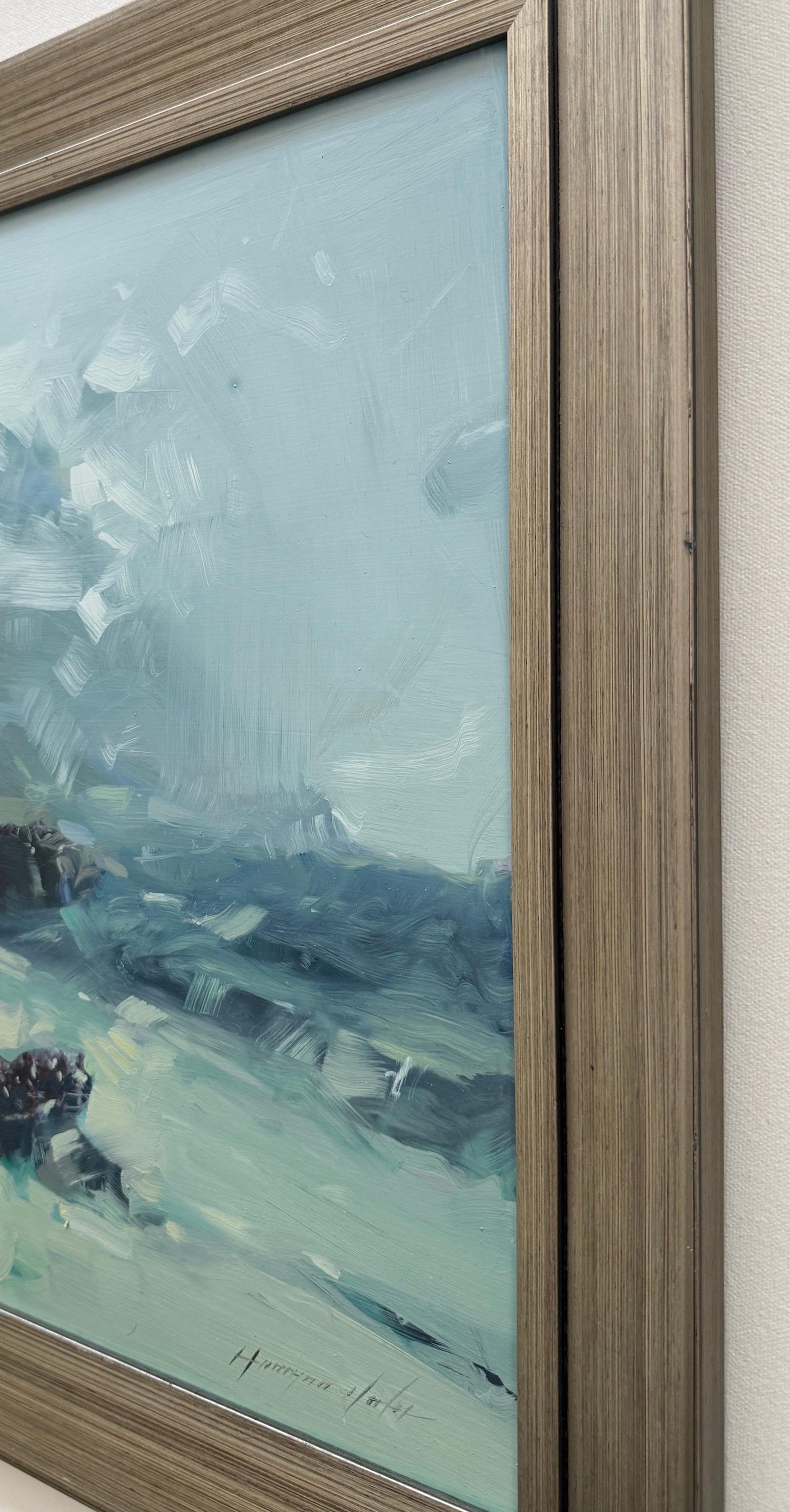 Après la tempête Impressionnisme Peinture à l'huile originale, prête à être accrochée en vente 3