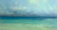 After Storm, Seascape Original Oil Painting, Handmade artwork