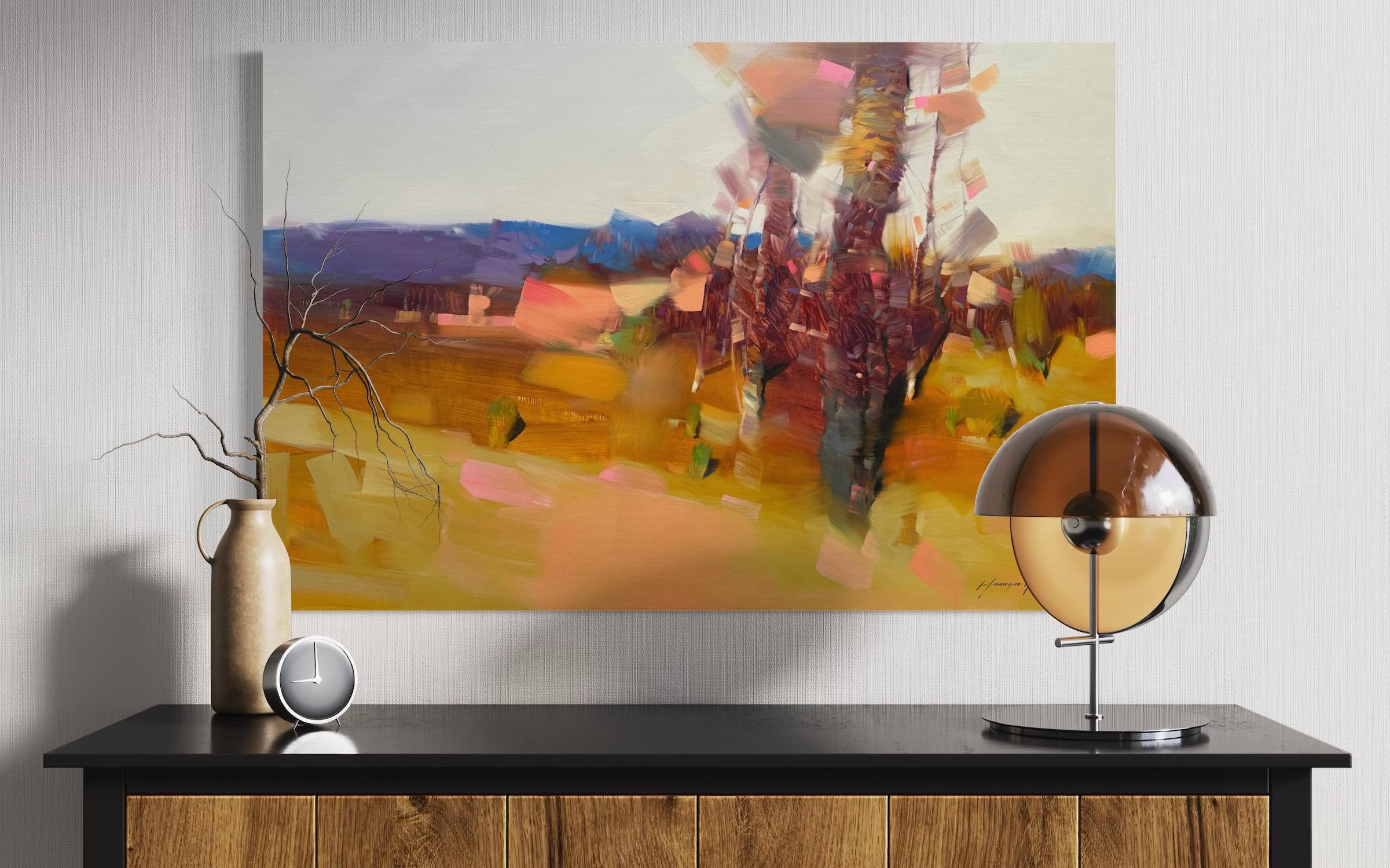 Artista: Vahe Yeremyan 
Opera: Pittura a olio originale, opera d'arte fatta a mano, pezzo unico 
Mezzo: Olio su tela
Year: 2025
Stile: Impressionismo, 
Titolo: Palette d'autunno 
Dimensioni: 30