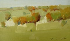 Autumn Trees, Original oil Painting, Ready to Hang