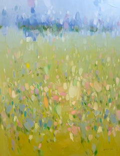 Despertar, Paisaje, Pintura al óleo original, Lista para colgar, Impresionismo