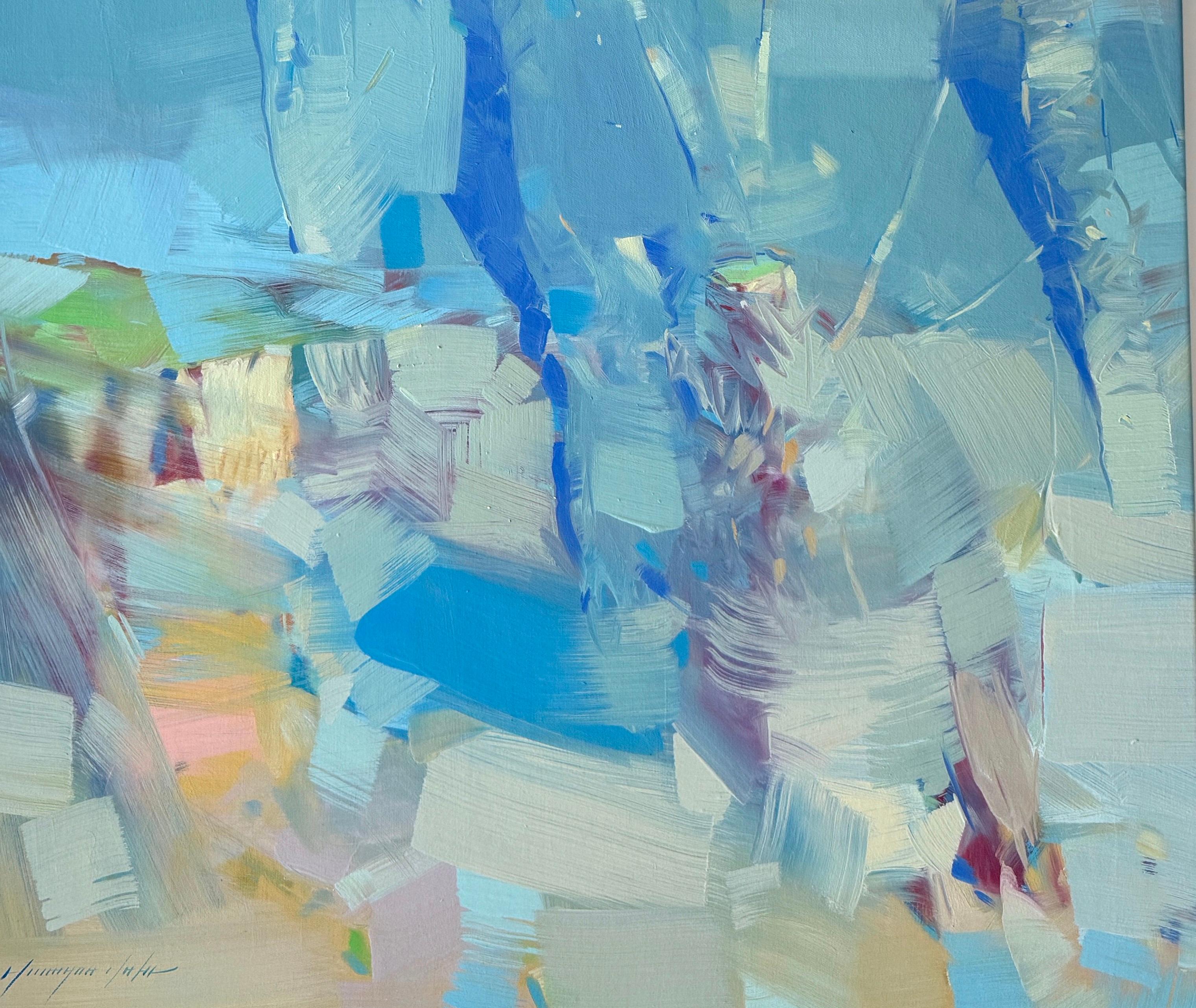 Pittura ad olio di paesaggio, Impressionismo, alberi, olio su tela
Artista: Vahe Yeremyan 
Opera: Pittura a olio originale, opera d'arte fatta a mano, pezzo unico 
Mezzo: Olio su tela 
Anno: 2024
Stile: Impressionismo, 
Oggetto: Boschetto