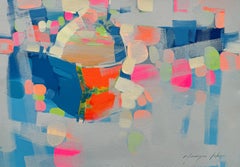 Boat, Impressionism Original oil Painting, Ready to Hang