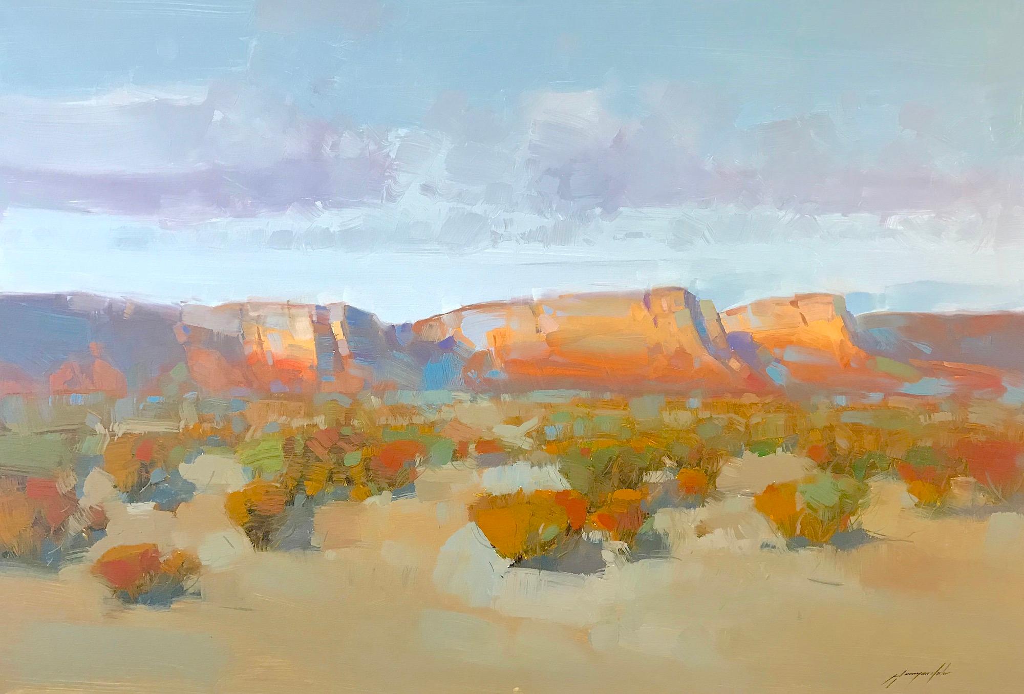 Vahe Yeremyan Landscape Painting - Canyon View