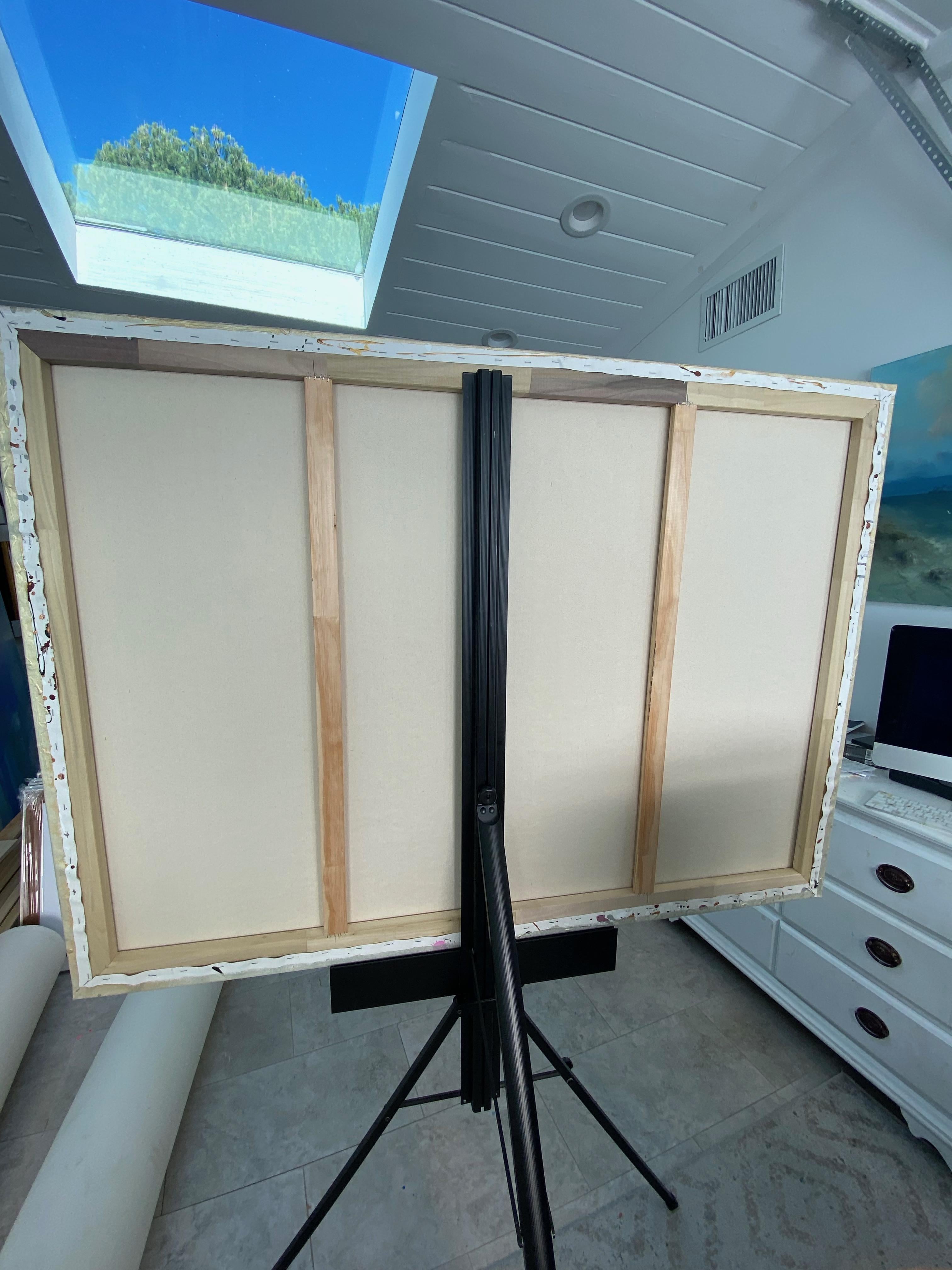 Century Wall, Arte astratta, Quadro originale, Pronto da appendere in vendita 4