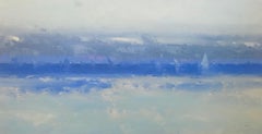 Cobalt Ocean, Seascape, Original oil Painting, Ready to Hang