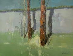 Couple, Impressionism Original oil Painting, Ready to Hang