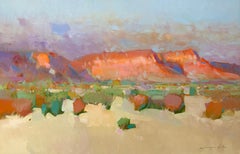Desert, Original Oil Painting, Handmade Artwork
