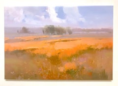 Flowers Valley Print on Canvas