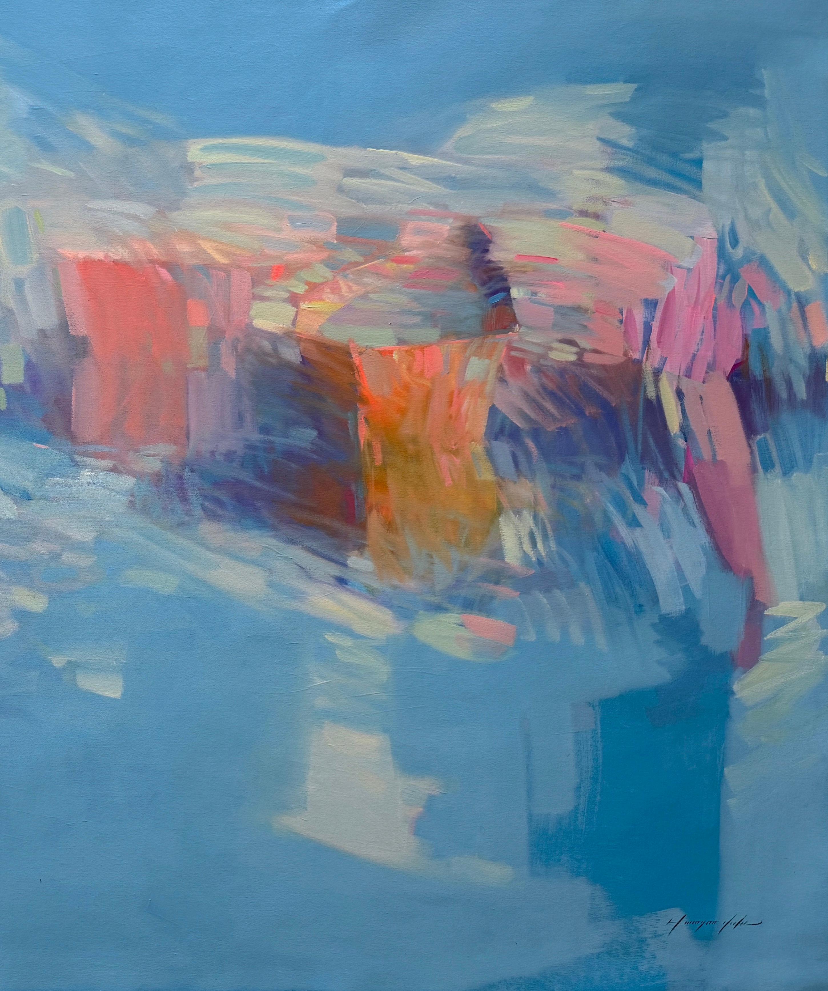 Nautical, Impressionism Original oil Painting, Ready to Hang
Artist: Vahe Yeremyan 
Work: Original Oil Painting, Handmade Artwork, One of a Kind 
Medium: Oil on Canvas 
Year: 2024
Style: Impressionism, 
Title: Fishing Boats,
Size: 44