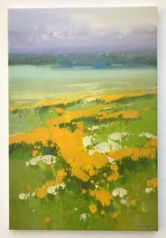 Flowers Meadow, Print on Canvas