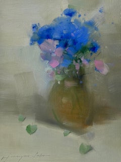 Flowers, Original oil Painting, Ready to Hang