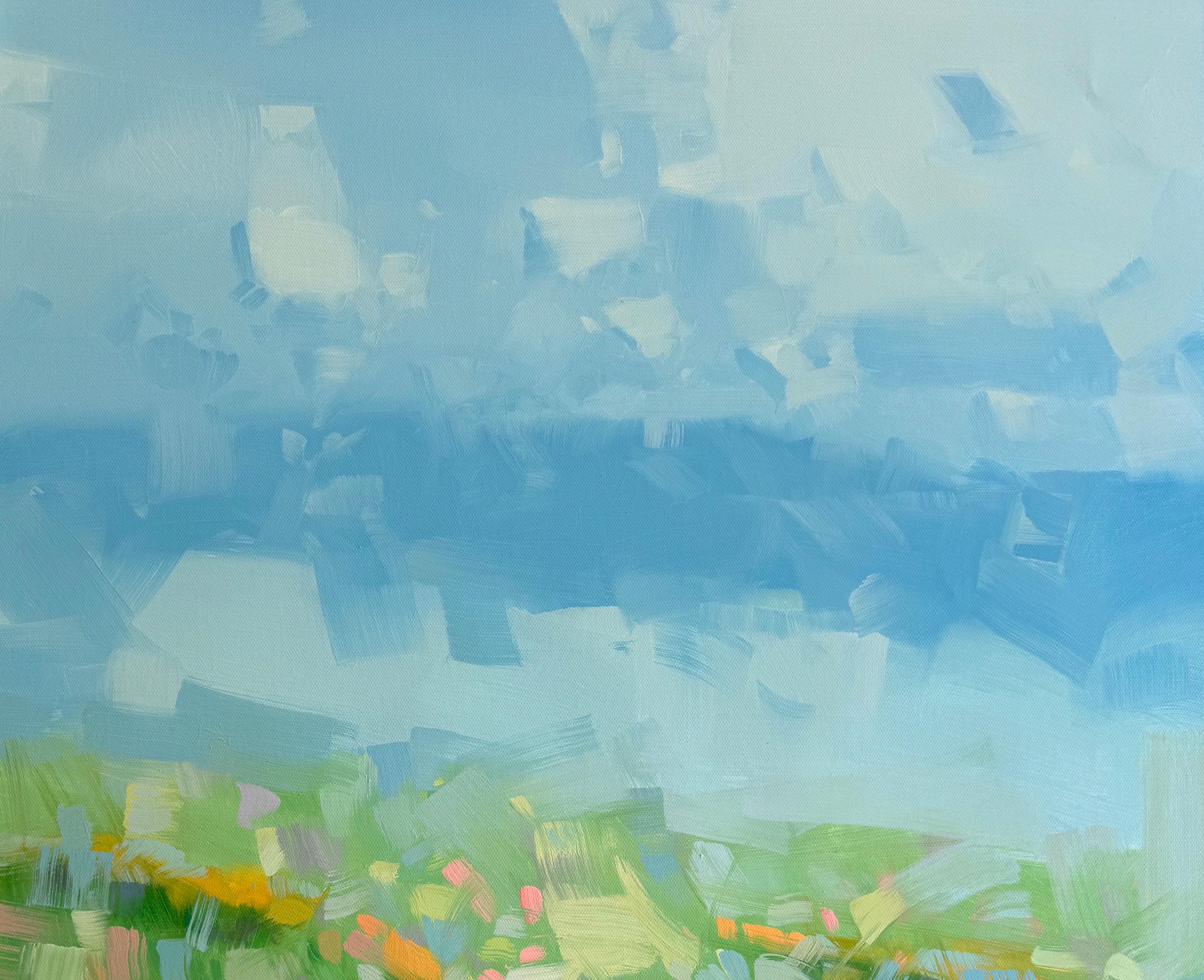 Artist: Vahe Yeremyan 
Work: Original Oil Painting, Handmade Artwork, One of a Kind 
Medium: Oil on Canvas 
Year: 2024
Style: Impressionism, 
Title: Flowers Valley,
Size: 44.5